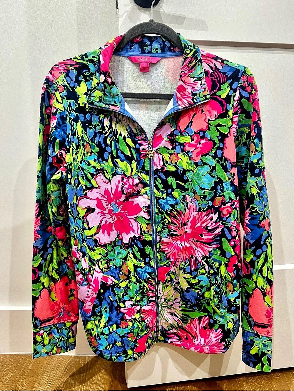 Lilly Pulitzer Full Zip Jacket - Size S Like New